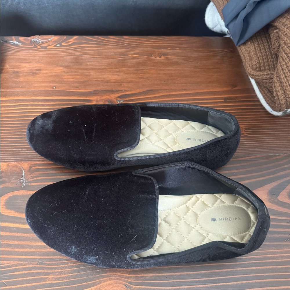Birdies The Starling Velvet Loafer